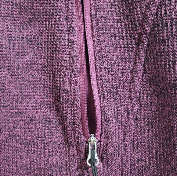 Spyder Fleece Lined Purple Vest - Picture 5 of 9